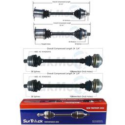 Audi CV Axle Shaft Kit - Front and Rear 8E0501203SX - Aftermarket 3991435KIT